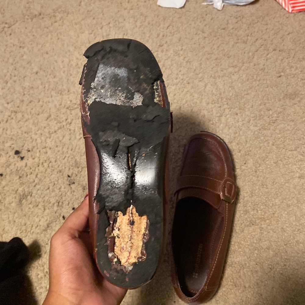Naturalizer leather loafers